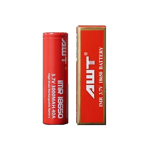 Authentic AWT IMR 18650 3000mAh Battery