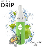 Myle Drip 2600 Puffs-Green Apple Ice