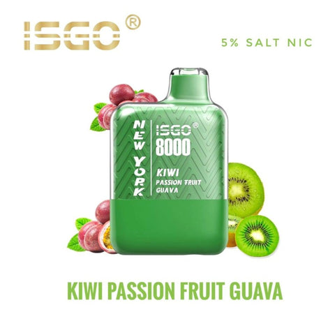 ISGO NEW YORK 8000 PUFFS Disposable
