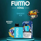 FUMMO KING DISPOSABLE 6000 PUFFS 20MG IN UAE
