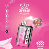 Al Fakher Crystal 9000 Puffs Crown Bar Disposable Pen Dubai
