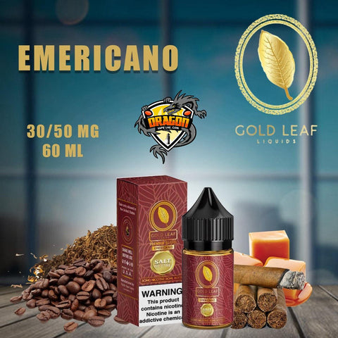 Buy Gold leaf 30ml saltnic Series Dubai