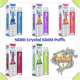 Buy Nerd Crystal 5500 Puffs Disposable Pen