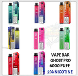 Buy Vape Bar Ghost Pro 3500 Puffs 2% Nicotine