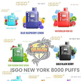 ISGO NEW YORK-8000PUFFS