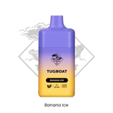 TUGBOAT BOX Disposable 6000 Puffs Banana Ice Flavor