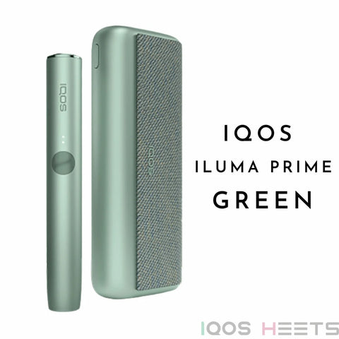 New IQOS ILUMA Prime Jade Green Kit – Dragon Vape uae