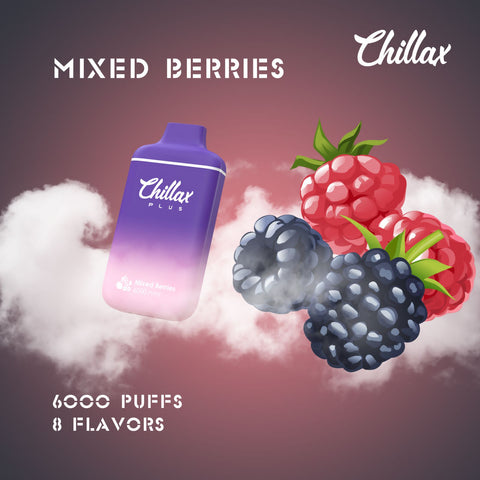 CHILLAX PLUS 6000 PUFFS Rechargeable DISPOSABLE