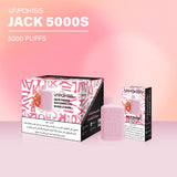 Vapokiss Jack 5000S PUFFS Disposable Vape
