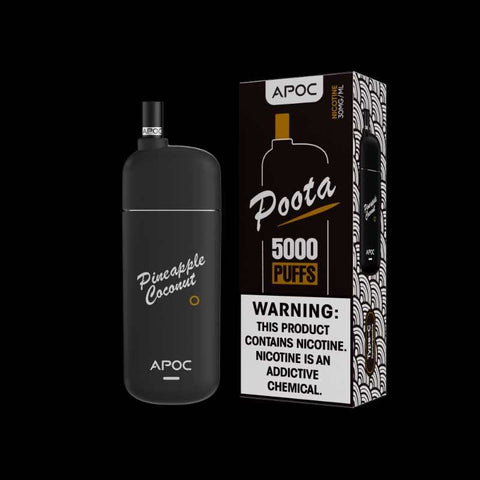 Apoc Poota 5000 Puffs Pineapple Coconut flavour