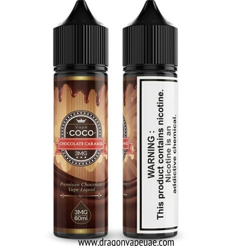 VAPE COCO PREMIUM Chocolate Caramel LIQUID – 60ML