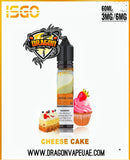 ISGO 60ML E -LIQUID 3MG/ 6MG CHEESE CAKE
