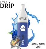 Myle Drip 2600 Puffs-Blue Razz